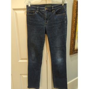 LRL Lauren Jeans Co. Ralph Lauren Women Sz 6 Straight Leg Blue Denim Y2k